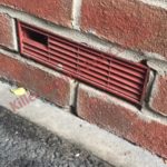 Broken air vent.