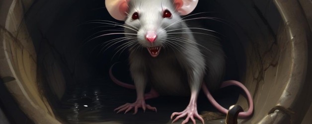 Evil Rat in Sewer